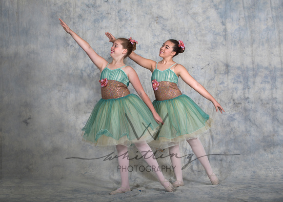 Elaina Fox and Grace Schmader Ballet
